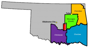 McGirt v Oklahoma Boundaries Map