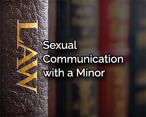 sexual communication with a minor