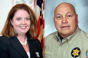 Rogers County Sheriff Scott Walton District Attorney Janice Steidley